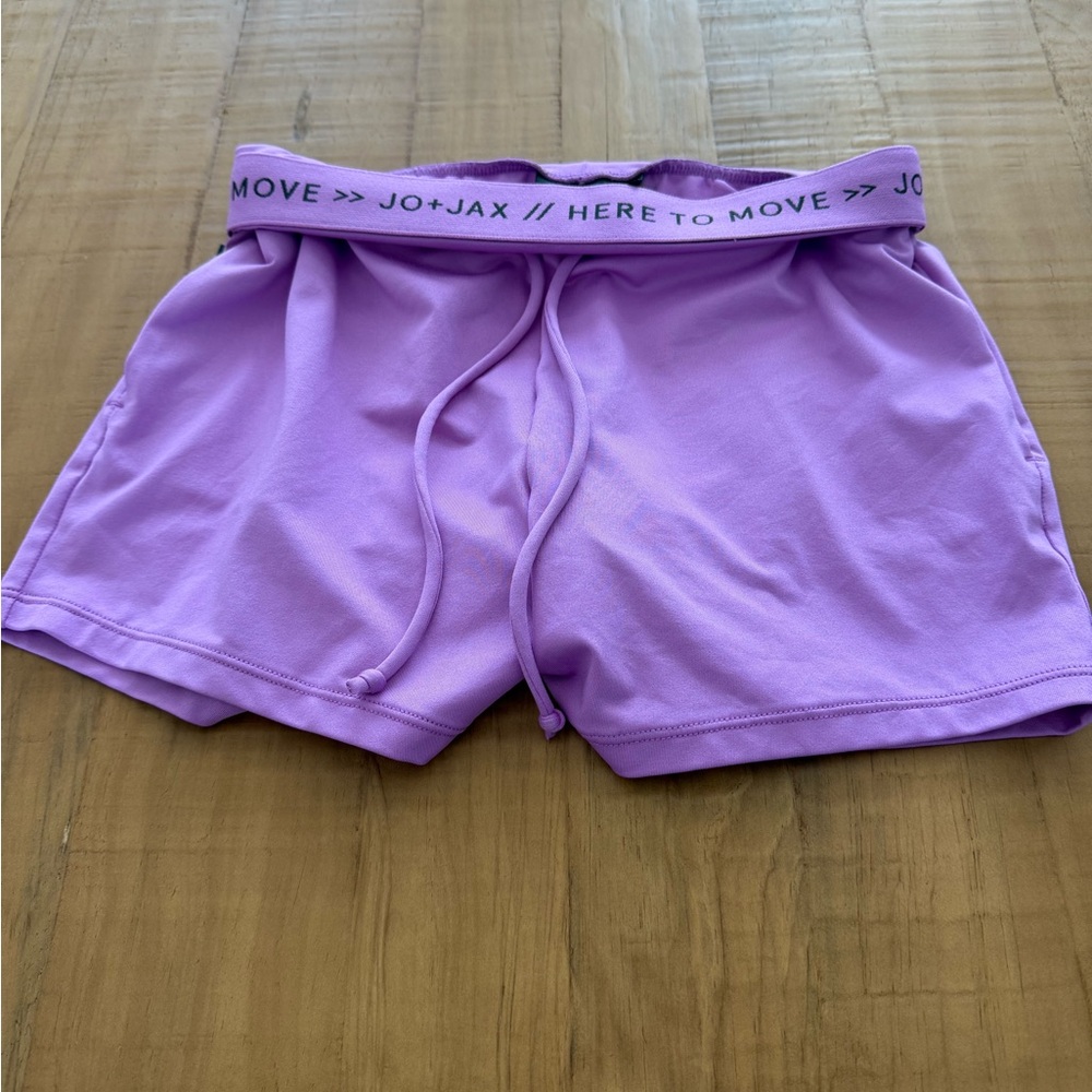 Jo+Jax Girls' Lavender Active Shorts - Here to Move